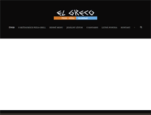Tablet Screenshot of elgreco.sk